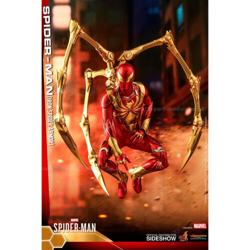 Hot Toys ειδώλιο Hot Toys VGM38 - Marvel Comics - Marvel's Spider-Man - Spider-Man Iron Spider Armor 2