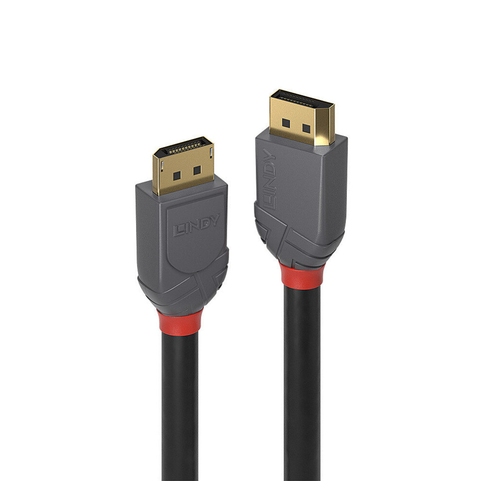 Lindy 15m DisplayPort 1.1 Cable, Anthra Line