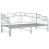 VidaXL vidaXL Pull-out Sofa Bed Frame Grey Metal for Day Sleeping Sleepover Guest 3