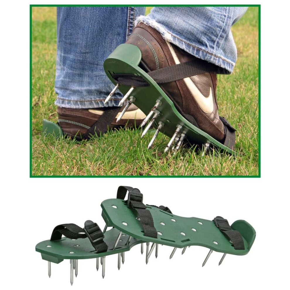 HI Lawn Aerator Sandals Green 