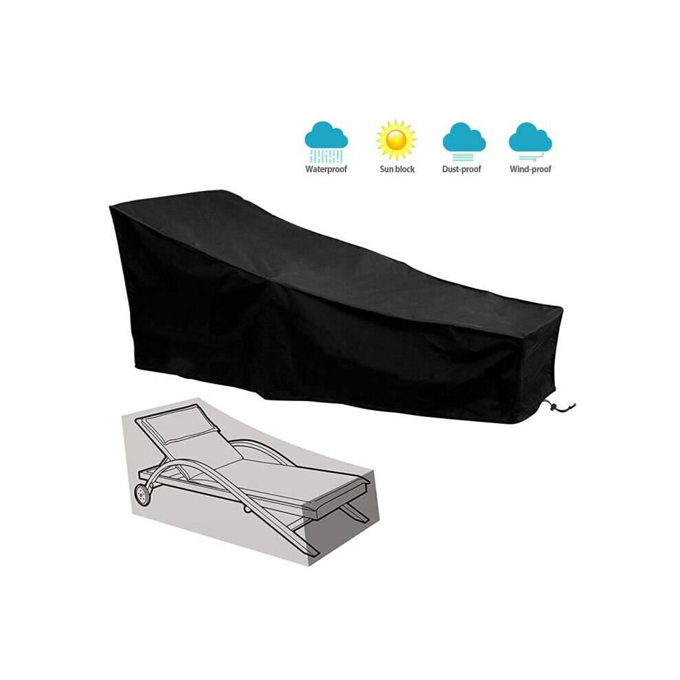 Sunlounger Cover Outdoor Garden Patio Furniture Sunbed Cover Protector