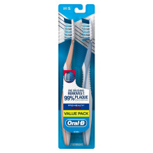 Oral-B Pro-Health All-In-One 40 S (miekka) Szczoteczka do zebσw CrossAction z wlosiem (dwupak)
