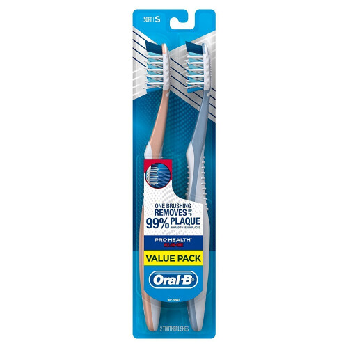 Oral-B Spazzolini Oral-B CrossAction All in One, Morbidi, 2 Pezzi