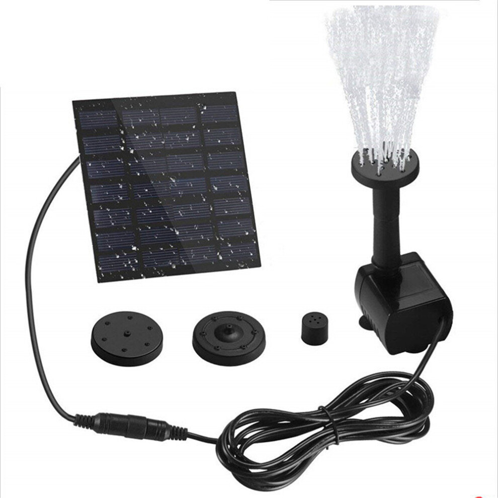 Solar Submersible Water Pump Water Feature Pump 1.8W