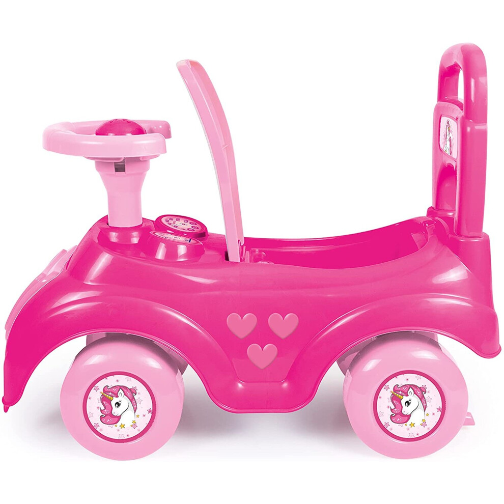 Dolu Pink Unicorn Sit N Ride