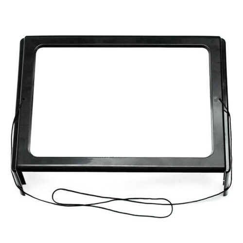 Home Large Hands Free Magnifying Glass With LED Light Magnifier Reading Finding 1