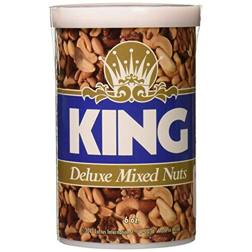 Loftus tre ormar i en burk - King Deluxe Mixed Nuts Prank