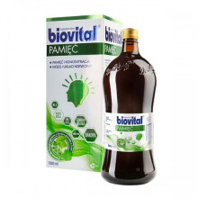 Biovital Memory Liquid 1 L – Lecithin with Vitamin B6 & Vitamin E for Memory, Focus & Antioxidant Support