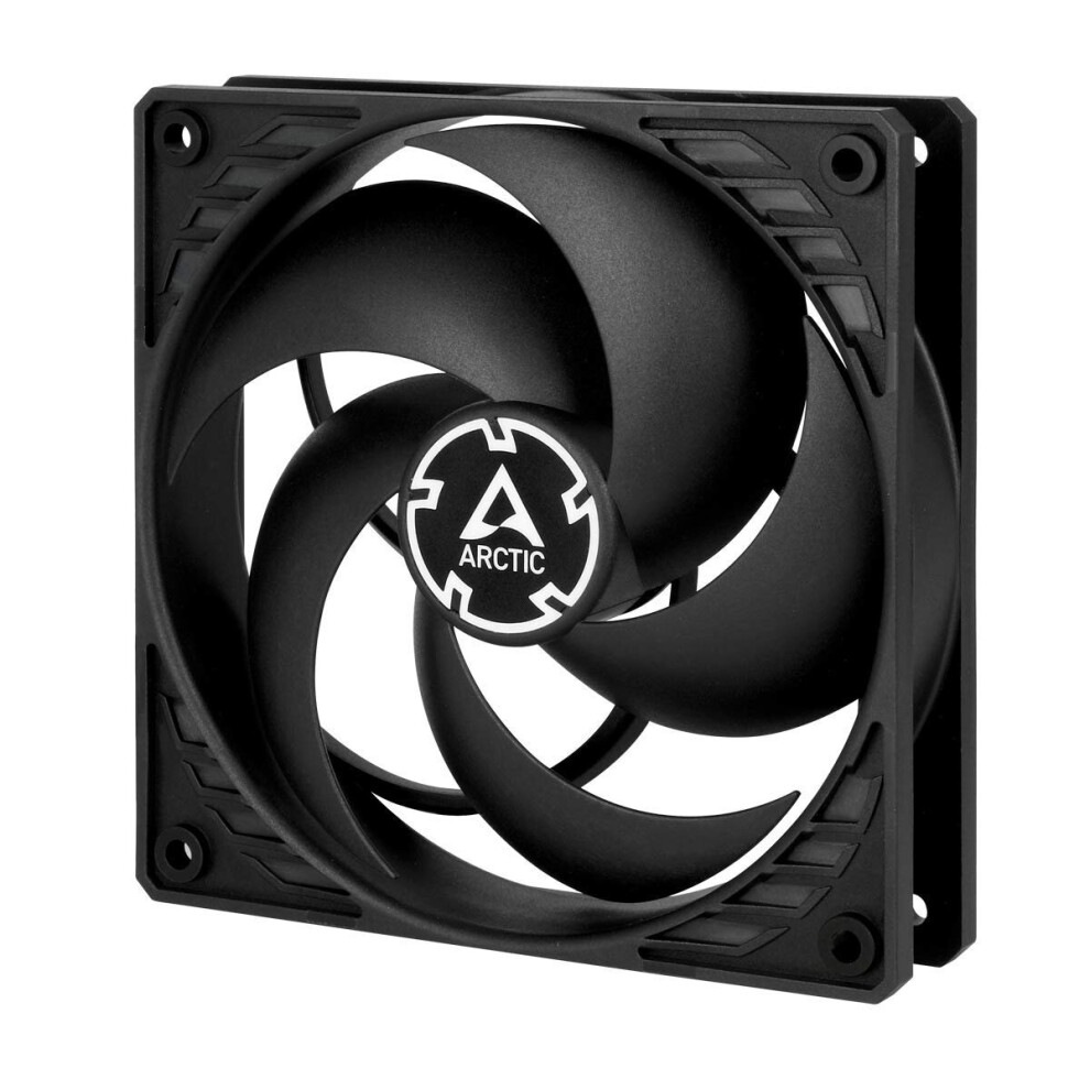 Arctic P12 Silent - 120 Mm Case Fan, Pressure-Optimised, Extra Quiet Motor, Computer, Fan Speed: 1050 Rpm - Black 872767009318