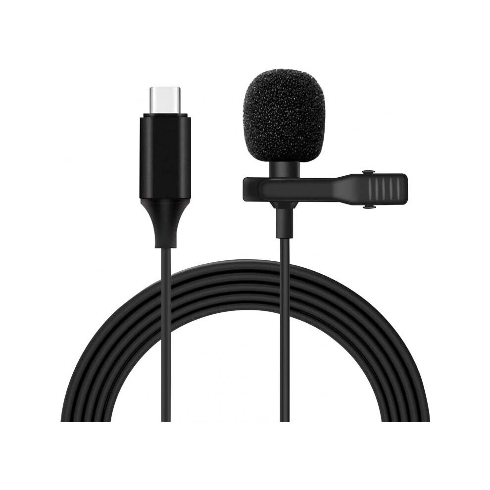 Project Telecom Lavalier Lapel Microphone - USB-C Port - Compatible with Huawei Phones