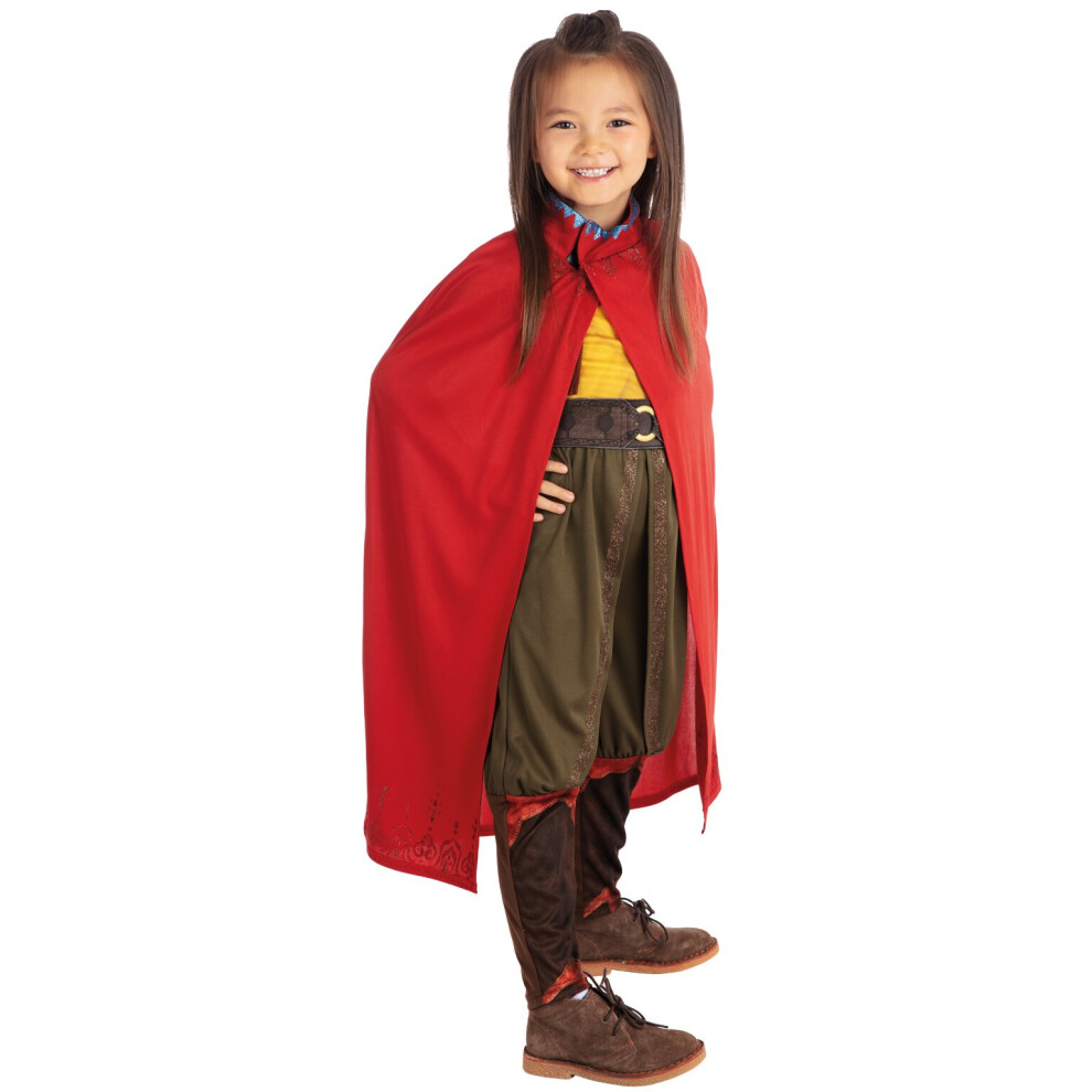 (S - 3-6 Years) Girls Raya Cloak - Sizes 3-6 & 7-10 Years