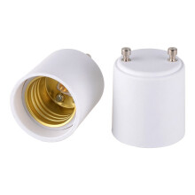Onite 2-Pack GU24 to E26/E27 Adapter for LED Bulbs - Converts Pin Base to Standard Screw-In Socket, Imported from USA