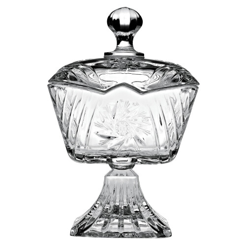 (With Foot) Pasabahce Sugar Candy Bowl Sweets Serving Dish 1