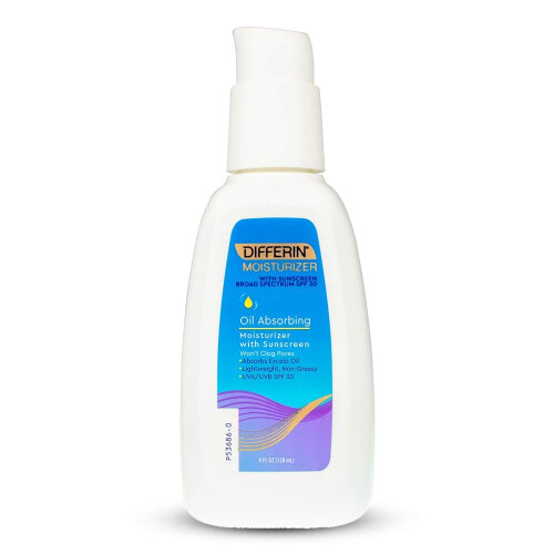 Differin, Moisturizer Αbsorbing Οϊλ με Ασπίς, SPF 30, 4 fl oz (118 ml) 2
