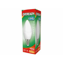 EVEREADY LED Candle Opel E14 Warm White Light Bulb , 1pk
