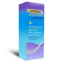 Differin, Oil Absorbing Moisturizer with Sunscreen, SPF 30, 4 fl oz (118 ml)