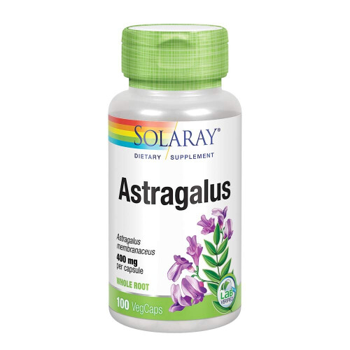 Solaray, True Herbs, Astragalus, 400 mg, 100 VegCaps