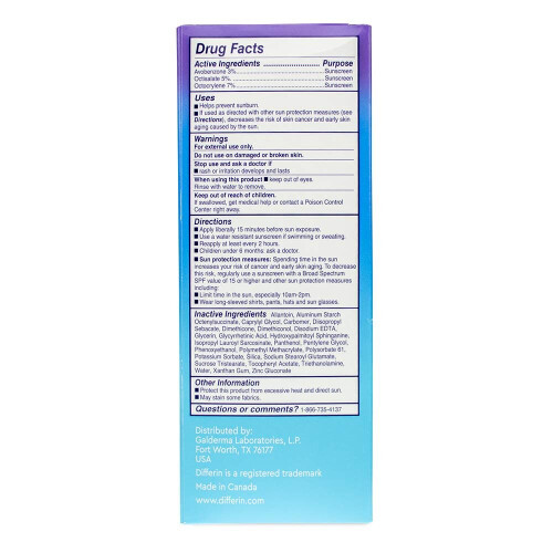 Differin, Moisturizer Αbsorbing Οϊλ με Ασπίς, SPF 30, 4 fl oz (118 ml) 1