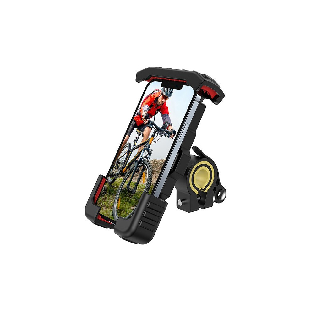 JoyRoom | Handlebar Phone Holder | Bicycle / Scooter / Motorbike | JR-ZS264 | Black & Red