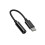 Joyroom Adapter USB-C auf 3,5 mm - Schwarz 1