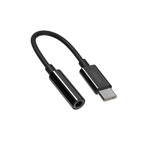 Joyroom Adapter USB-C auf 3,5 mm - Schwarz