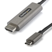StarTech.com USB-C naar HDMI 4K 60Hz HDR10 3m Grafische Adapter Kabel - Ultra HD USB Type-C naar HDMI 4K 2.0b - Converter Gra