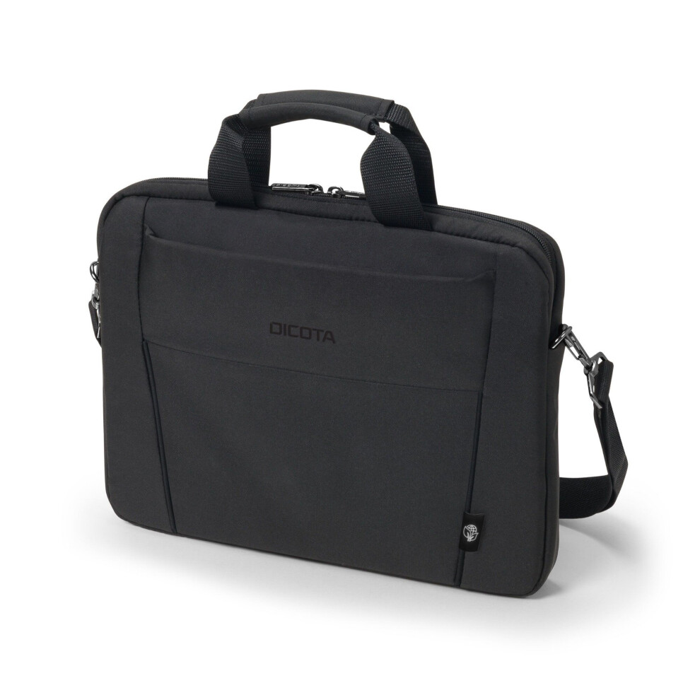 Dicota Schwarz Notebook-Tasche Eco Slim Case Base 14.1 Inch Schultergurt Polyester - Bild 9