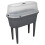 URBN Living (Black) Elevated Greenhouse Plastic Raised Garden Bed Planter with Lid 4