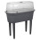 URBN Living (Black) Elevated Greenhouse Plastic Raised Garden Bed Planter with Lid 2