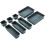 GEEZY GEEZY Home Basics 8 Piece Kitchen Desk Bathroom Adjustable and Customizable Multi-Drawer Divider Organizer Set Multipurpose Use 4