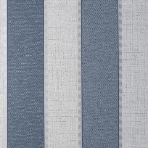Fine Decor Larson Stripe Wallpaper Fine Décor Textured Vinyl Metallic Navy Silver