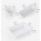 GEEZY GEEZY Home Basics 8 Piece Kitchen Desk Bathroom Adjustable and Customizable Multi-Drawer Divider Organizer Set Multipurpose Use 2