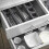 GEEZY GEEZY Home Basics 8 Piece Kitchen Desk Bathroom Adjustable and Customizable Multi-Drawer Divider Organizer Set Multipurpose Use 3