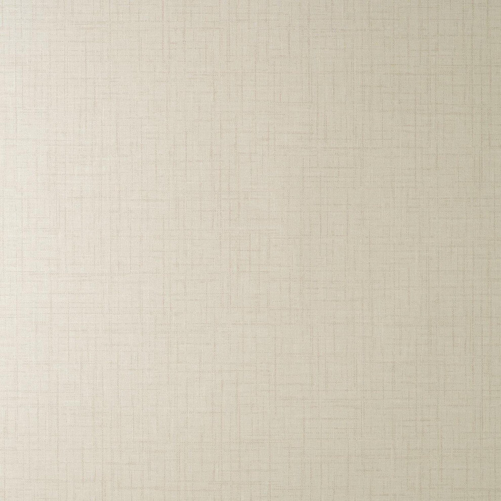 Eden Plain Wallpaper Crown Textured Vinyl Material Effect Natural Modern