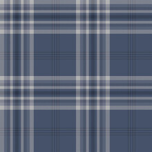 Catherine Lansfield Kelso Navy Checked Wallpaper Contemporary Chequered Design