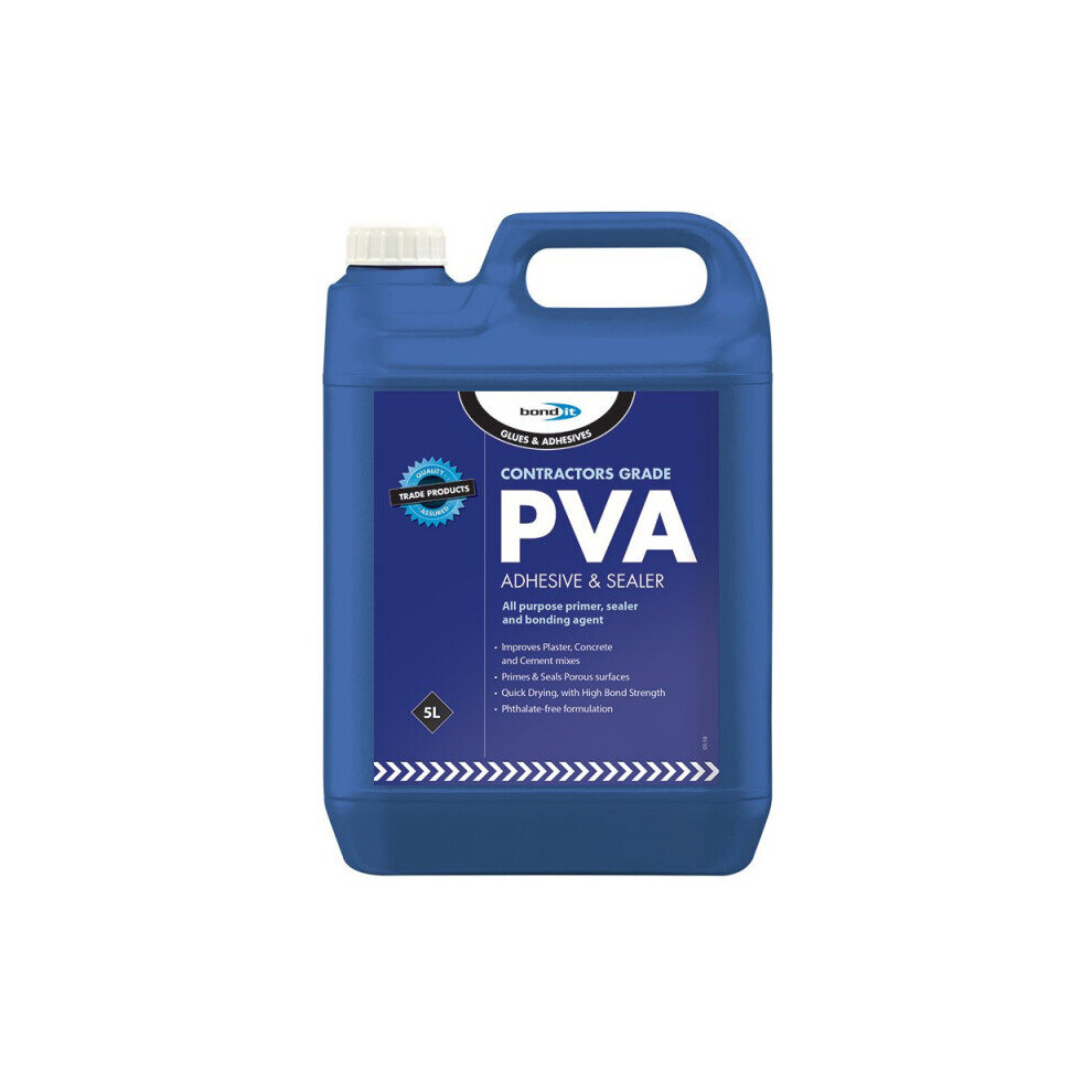Bond It (5L) Contractors Pva Adhesive And Sealer