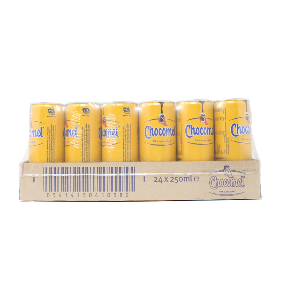 Chocomel Chocolate Milk Cans Pack Of 24 X 250Ml Milkshake Choco