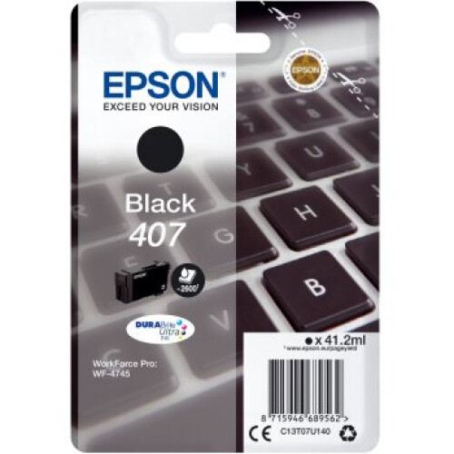 Epson Cartouche d'encre - EPSON - WF-4745 - Noir - Compatible - Pack de 1