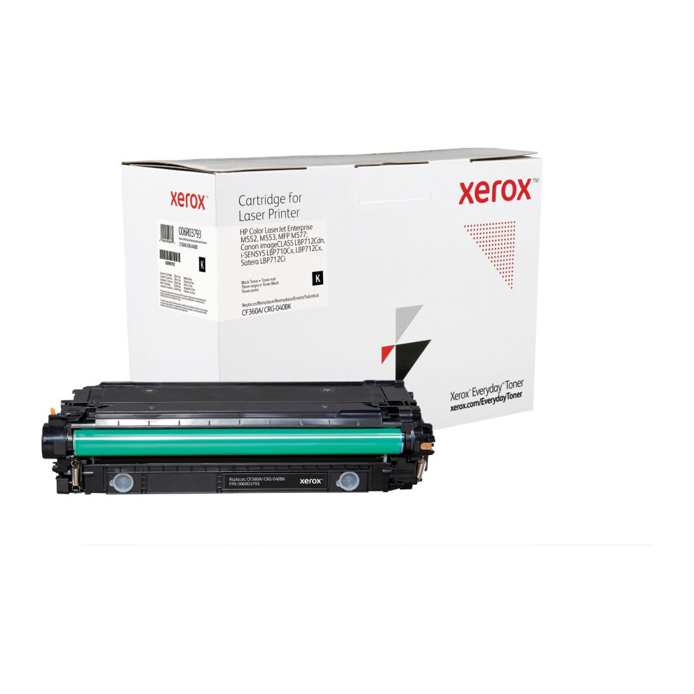 Compatible Xerox 006R03793 Toner 6K Pages (Replaces Canon 040Bk Hp 508A) Black 095205593785