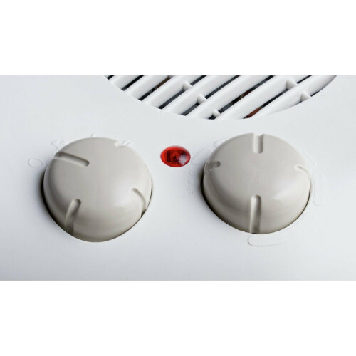 Refurbished Challenge Challenge 2kW Flat Fan Heater - White 1