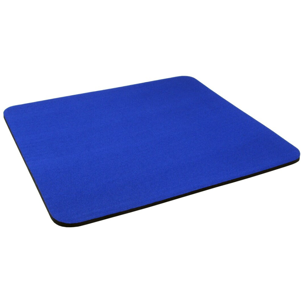 Cables Direct Mouse Mat 6Mm Cloth&Rubber Dark/Blue 5055781230615