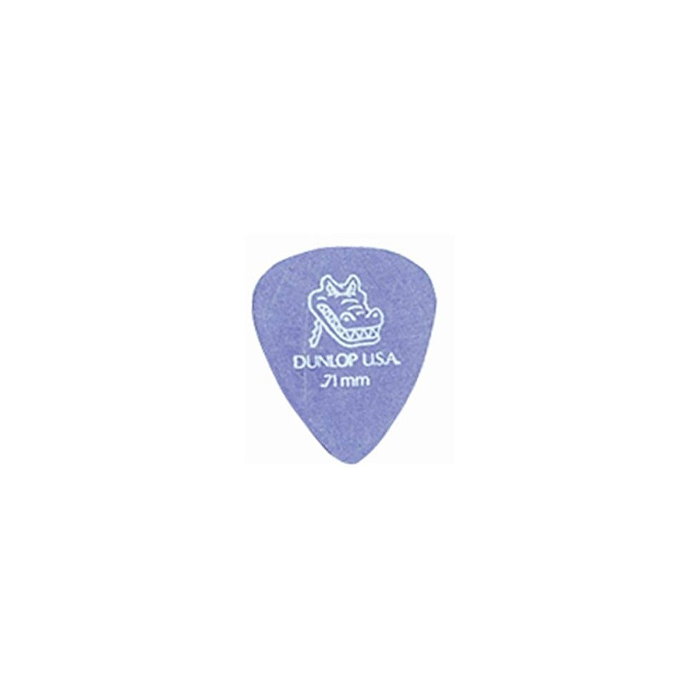 Dunlop Gator Grip 071 Guitar Picks - Purple (12 Pieces)