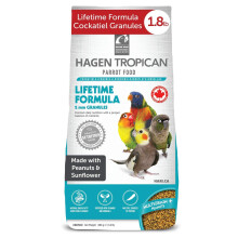 Hagen Hari Tropican Cockatiel Lifetime Granules - Zbilansowana Karma Dla Nimf I Małych Papug 820G
