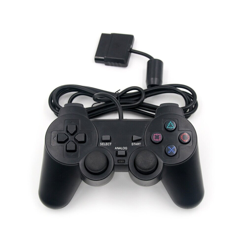 Wired Controller Black for PS2 Controller