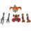 6PCS FNAF Five Nights At Freddy's Action Figures Giocattolo 11