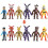 6pcs Five Nights At Freddy's Light Figures Jouet à visage changeant 2