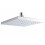 Modern Shower/Bathroom Fixed Square Shower Head Chrome 200mm 1