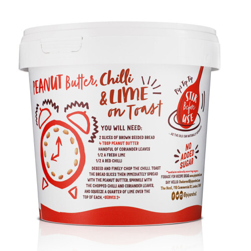 Pip & Nut Crunchy Peanut Butter Spread - 1kg 1