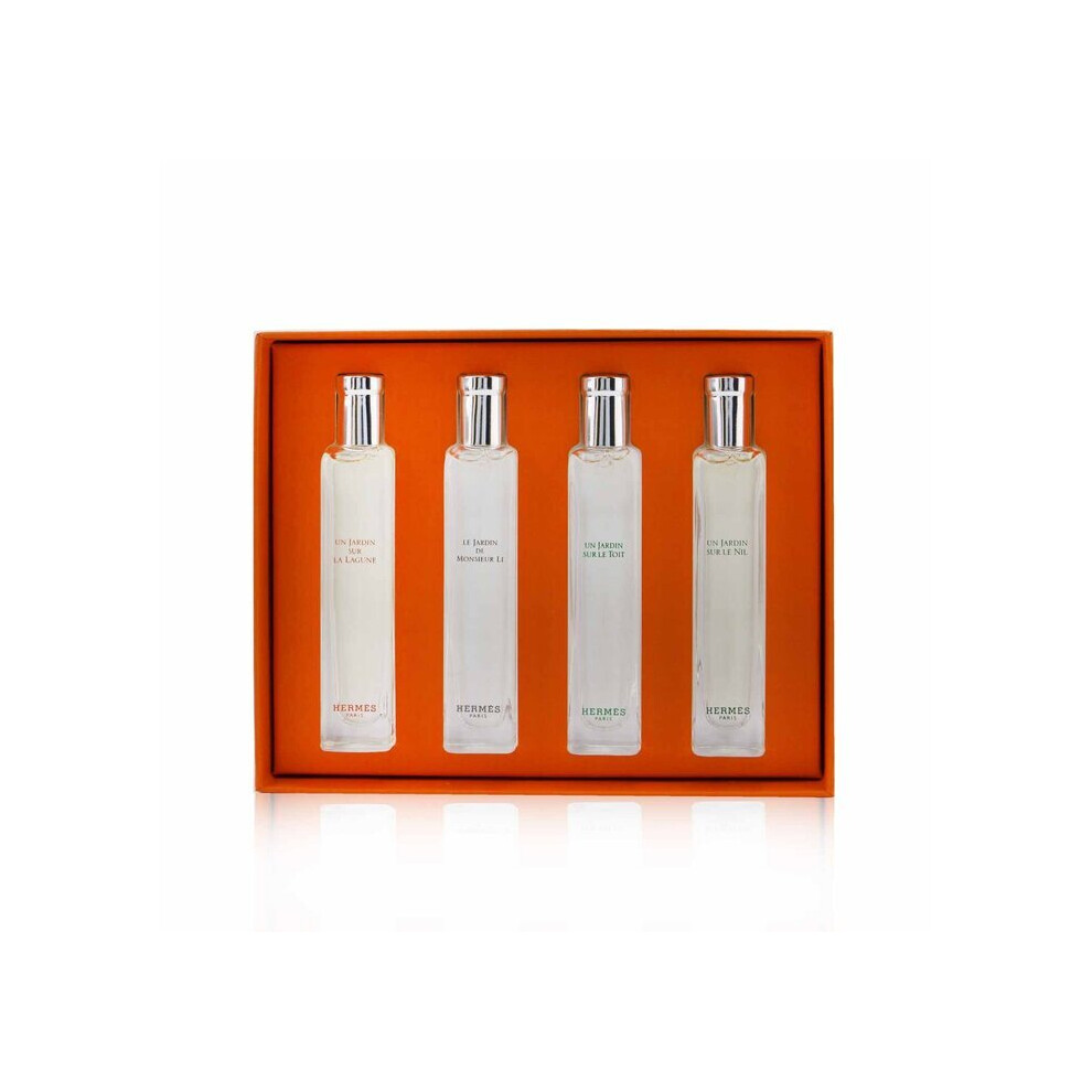 Hermes La Collection Des Parfums Jardin Gift Set Eau de Toilette 4 x 15ml