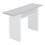 Living And Home (White & Grey) Rectangular Console Dining Table with Storage Shelf 6